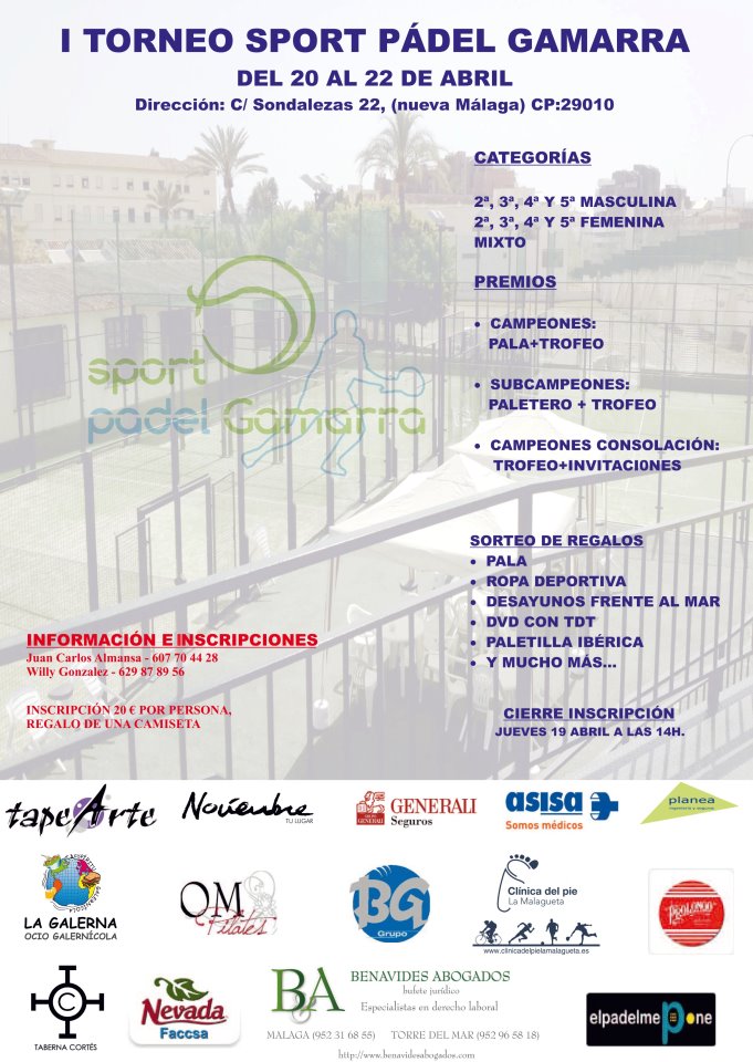 torneo-padel-podologo-malaga